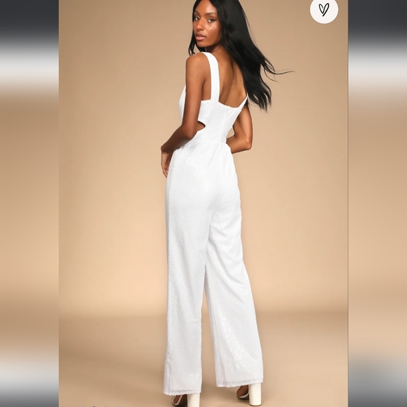 Lulu's Sequins Jumpsuit - Picture 3 of 3